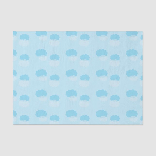 Papel De Seda Nuvens (Frente )