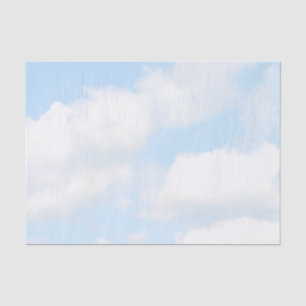 Papel De Seda Nuvens