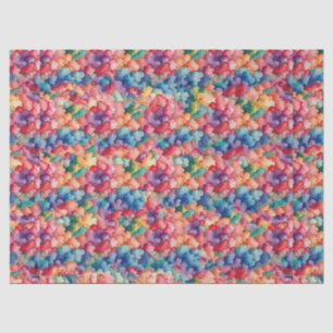 Papel De Seda Nuvens Arco-Íris