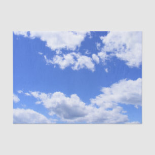 Papel De Seda Nuvens de Verão