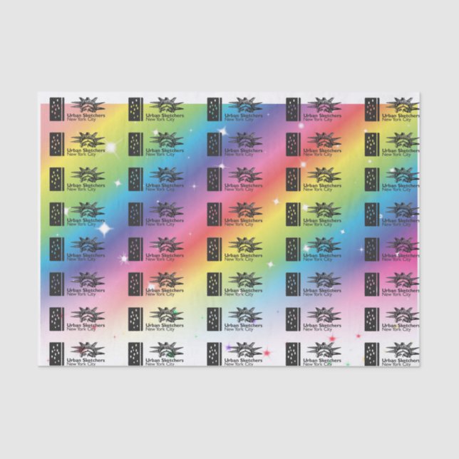 Papel De Seda NYC Urban Sketchers (Frente )