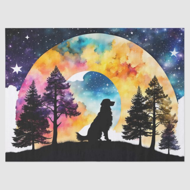 Papel De Seda O amor é um cão à sua espera (Frente )