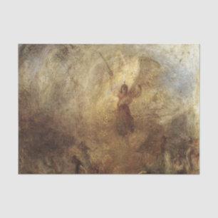 Papel De Seda O Anjo de Pé no Sol por J.M.W. Turner