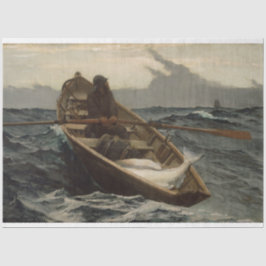 Papel De Seda O aviso de voo (por Winslow Homer)