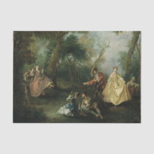 Papel De Seda O balanço de Nicolas Lancret