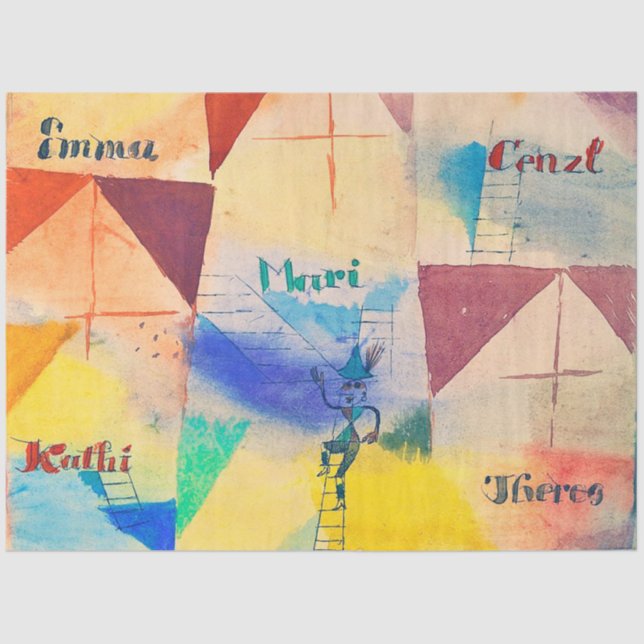 Papel De Seda O Bávaro Don Giovanni, Klee (Frente )