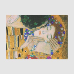 Papel De Seda O Beijo de Gustav Klimt