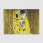 Papel De Seda O beijo por Gustavo Klimt, pintor do symbolist,<br><div class="desc">Gustavo Klimt (14 de julho de 1862 - 6 de fevereiro de 1918) era um pintor do symbolist e austríacos dos membros os mais proeminentes do movimento da separação de Viena. Klimt é notado para suas pinturas, pinturas murais, esboços, e outros objets - arte de d '. O assunto preliminar...</div>