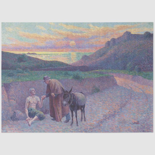 Papel De Seda O Bom Samaritano (Frente )