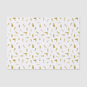 Papel De Seda O cabeleireiro do brilho do falso utiliza