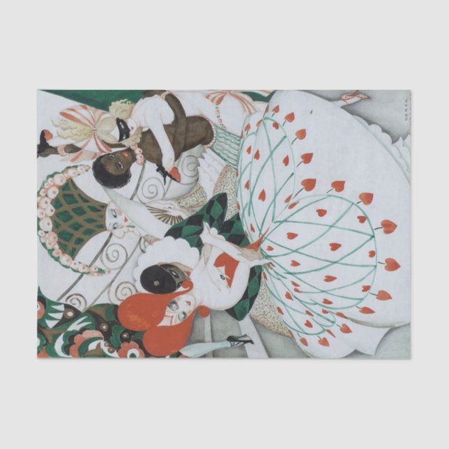 Papel De Seda O Carnaval de Gerda Wegener (Frente )