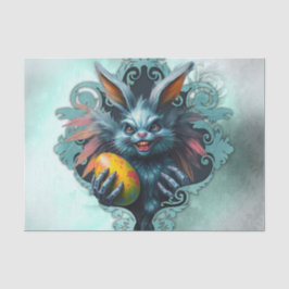 Papel De Seda O coelho Páscoa assustador