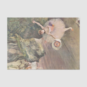 Papel De Seda O dançarino de Edgar Degas toma um arco