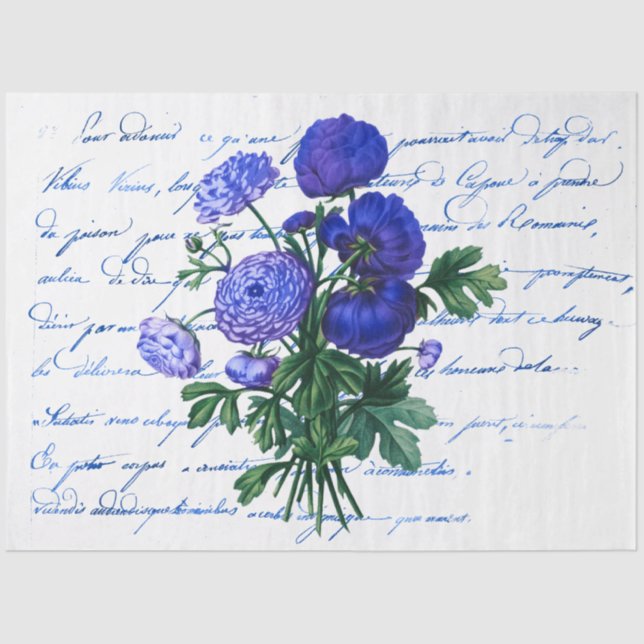 Papel De Seda O Design da série Buquê 106 (Frente )