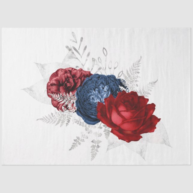 Papel De Seda O Design da série Buquê 145 (Frente )