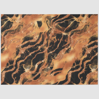 Papel De Seda O Design da série Glitter Tiger nº 12