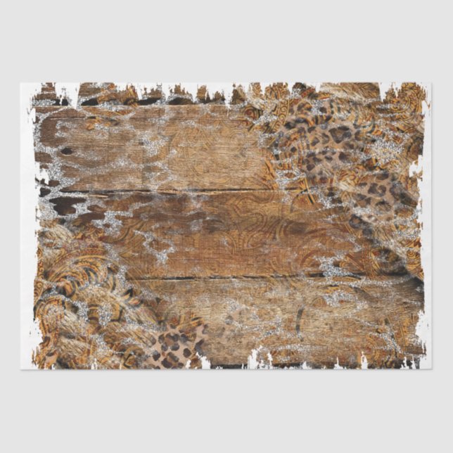 Papel De Seda O Design da série ocidental 14 (Frente )