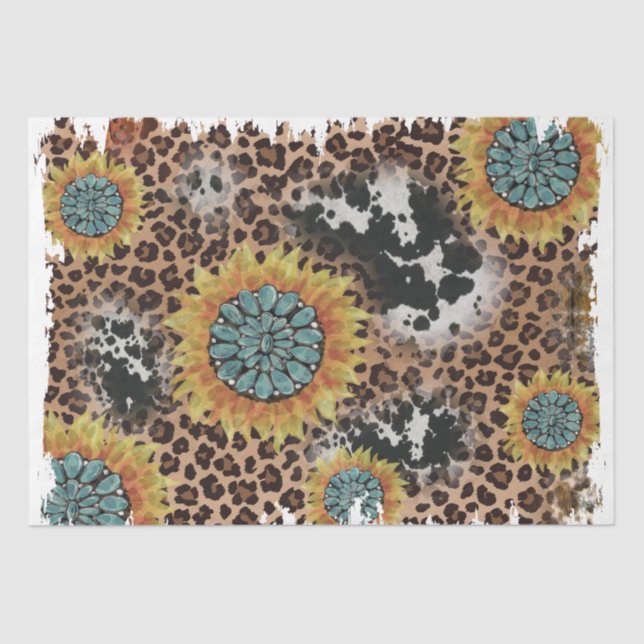 Papel De Seda O Design da série ocidental 26 (Frente )