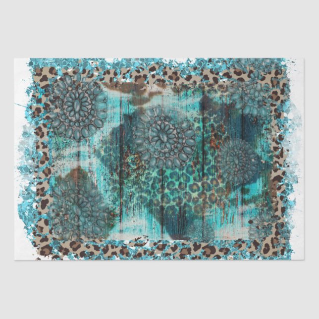 Papel De Seda O Design da série ocidental 32 (Frente )