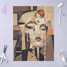Papel De Seda O Eco de “Virelle” – Um Retrato Abstrato