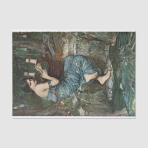 Papel De Seda O encantador de John William Waterhouse Decoupage