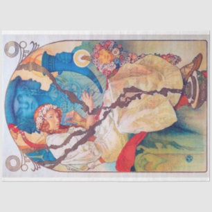 Papel De Seda O Epic Eslavo, Alphonse Mucha