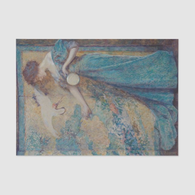 Papel De Seda O espelho de Robert Reid (Frente )