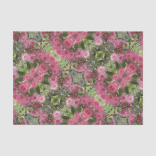 Papel De Seda O eucalipto cor-de-rosa de Gumnut floresce o