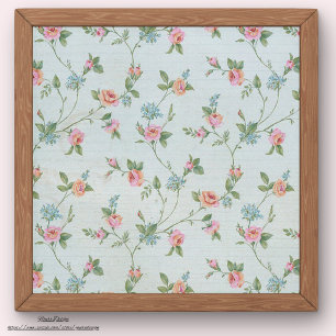 Papel De Seda O fundo russo floresce para a trabalho de arte de 