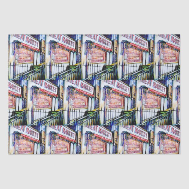 Papel De Seda O Jardim da Sabedoria da Aldeia Oriental (Frente )