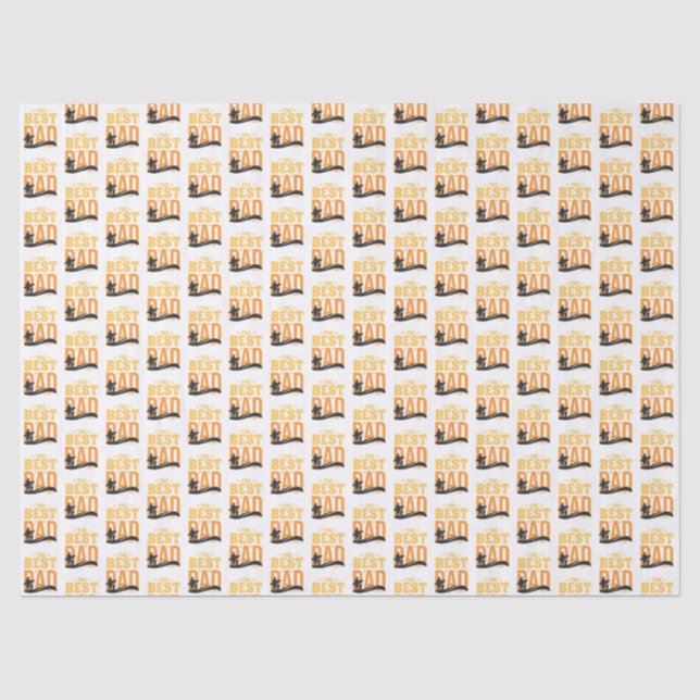 Papel De Seda O Melhor Pai do Mundo (Frente )