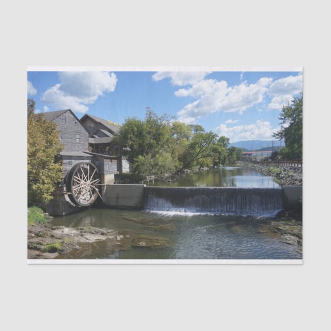 Papel De Seda O moinho velho (Frente )