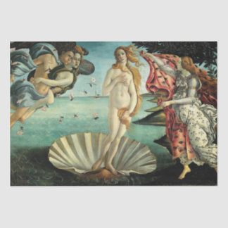 Papel De Seda O Nascimento de Vênus por Sandro Botticelli