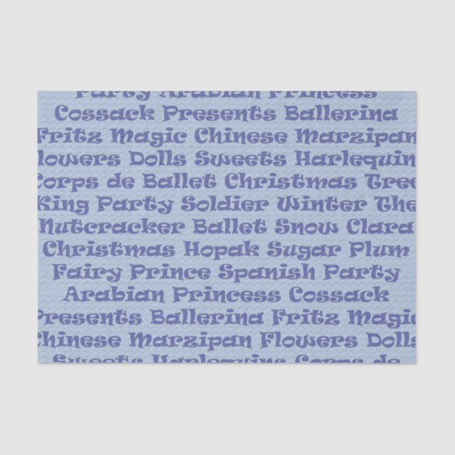 Papel De Seda O Nutcracker (Frente )