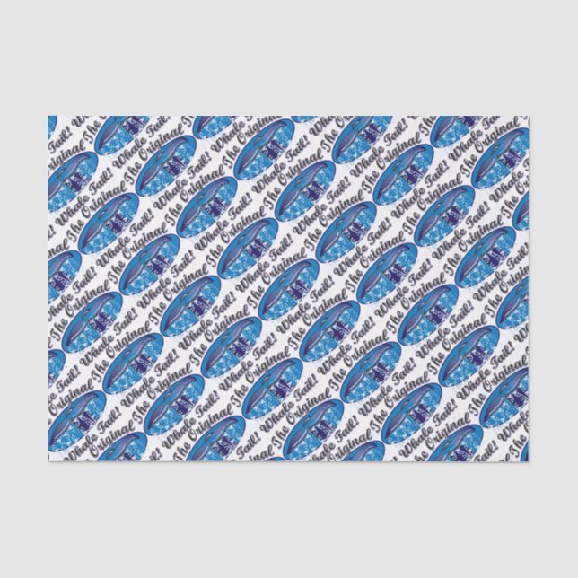 Papel De Seda O-Original-Baleia-Cauda (Frente )