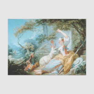 Papel De Seda O pastor de Jean Honore Fragonard