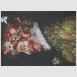 Papel De Seda O Primavera, Arcimboldo