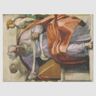 Papel De Seda O profeta Joel, Capela Sistina de Michelangelo