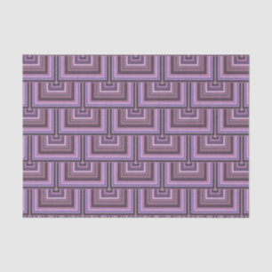 Papel De Seda O quadrado malva das listras escala o teste padrã