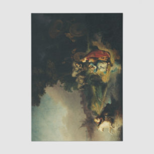 Papel De Seda O Rapto de Europa por Rembrandt