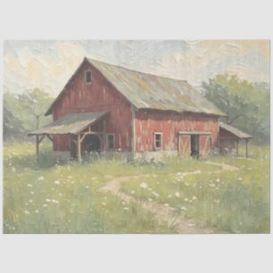 Papel De Seda O Red Barn, Americana clássica