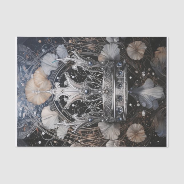 Papel De Seda O Rei da Bling, Coroa Silvura Espumante (Frente )