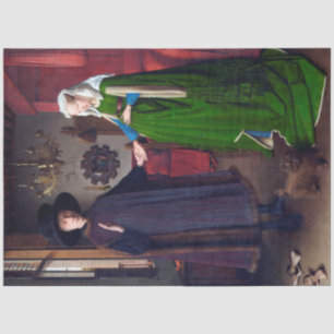 Papel De Seda O Retrato Arnolfini, Jan van Eyck