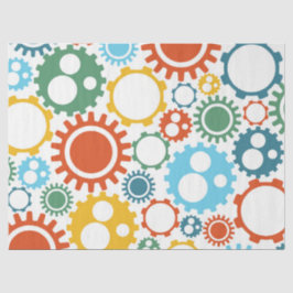 Papel De Seda O robô alinha o teste padrão