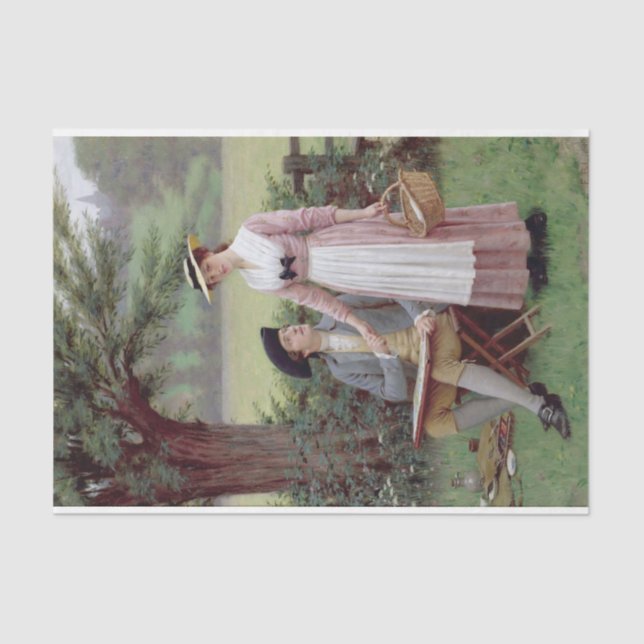 Papel De Seda O Senhor de Burleigh e sua Senhora (Frente )