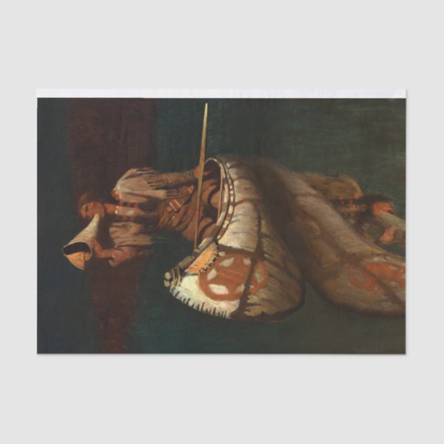 Papel De Seda O sinal de Newell Convers Wyeth (Frente )