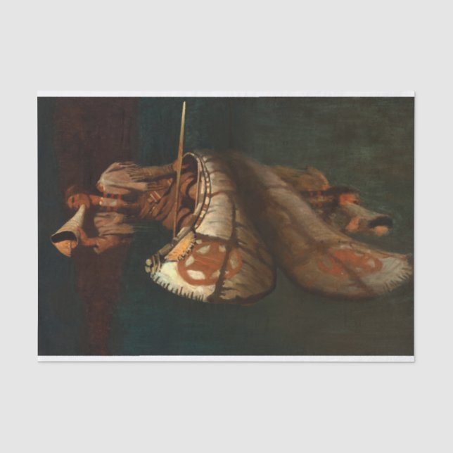 Papel De Seda O sinal de Newell Convers Wyeth (Frente )
