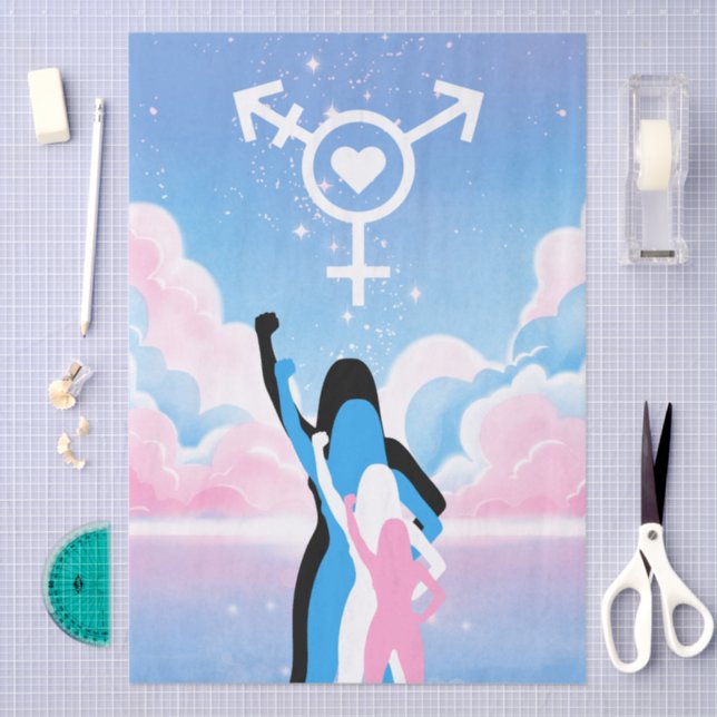 Papel De Seda O Sinal Trans (Arte )