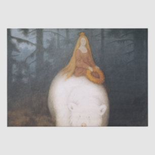Papel De Seda “O Urso Branco” por Theodor Kittelsen