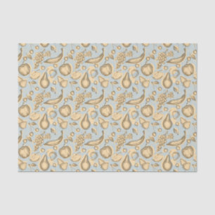Papel De Seda O vintage frutifica teste padrão